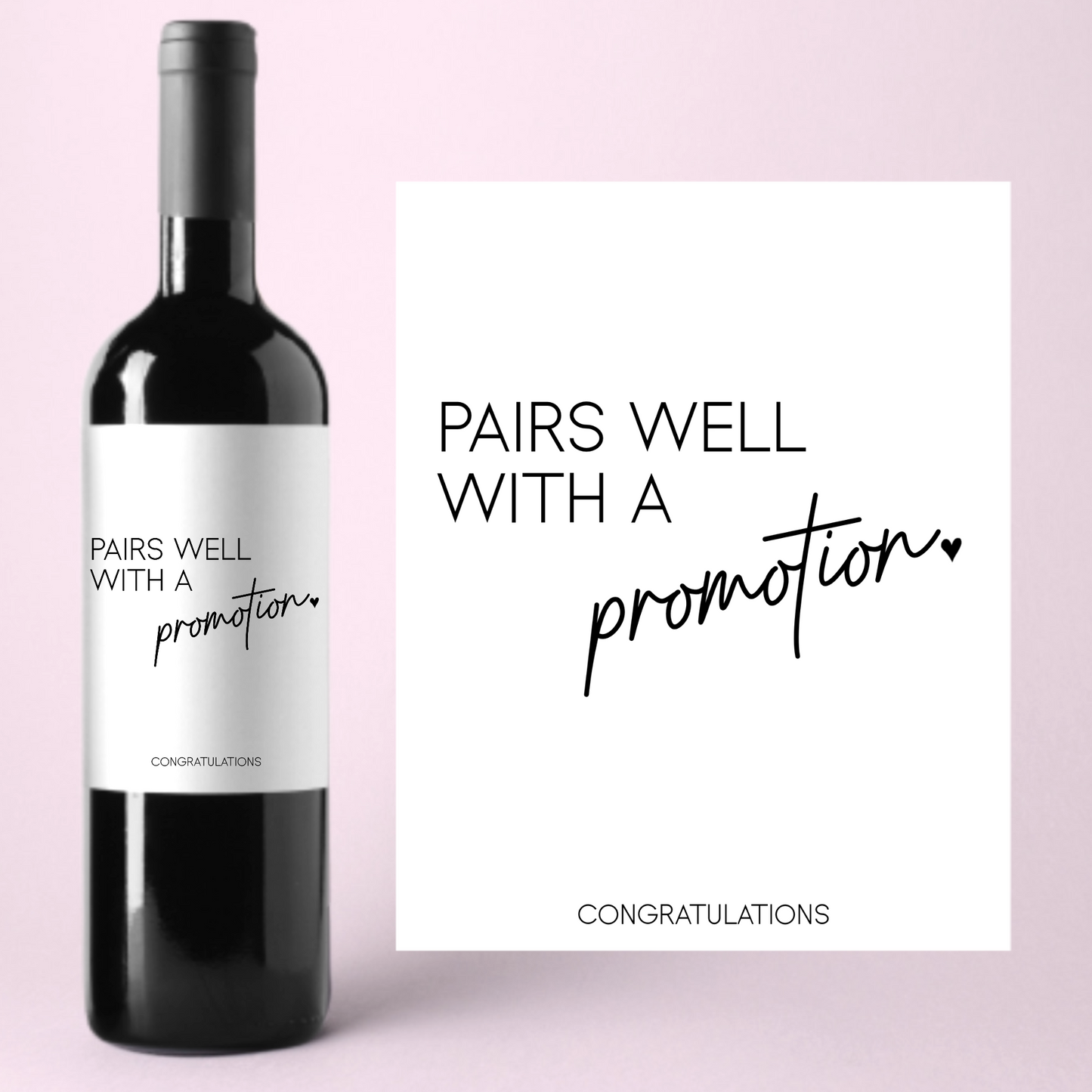 Totally Earned It Promotion Wine Label