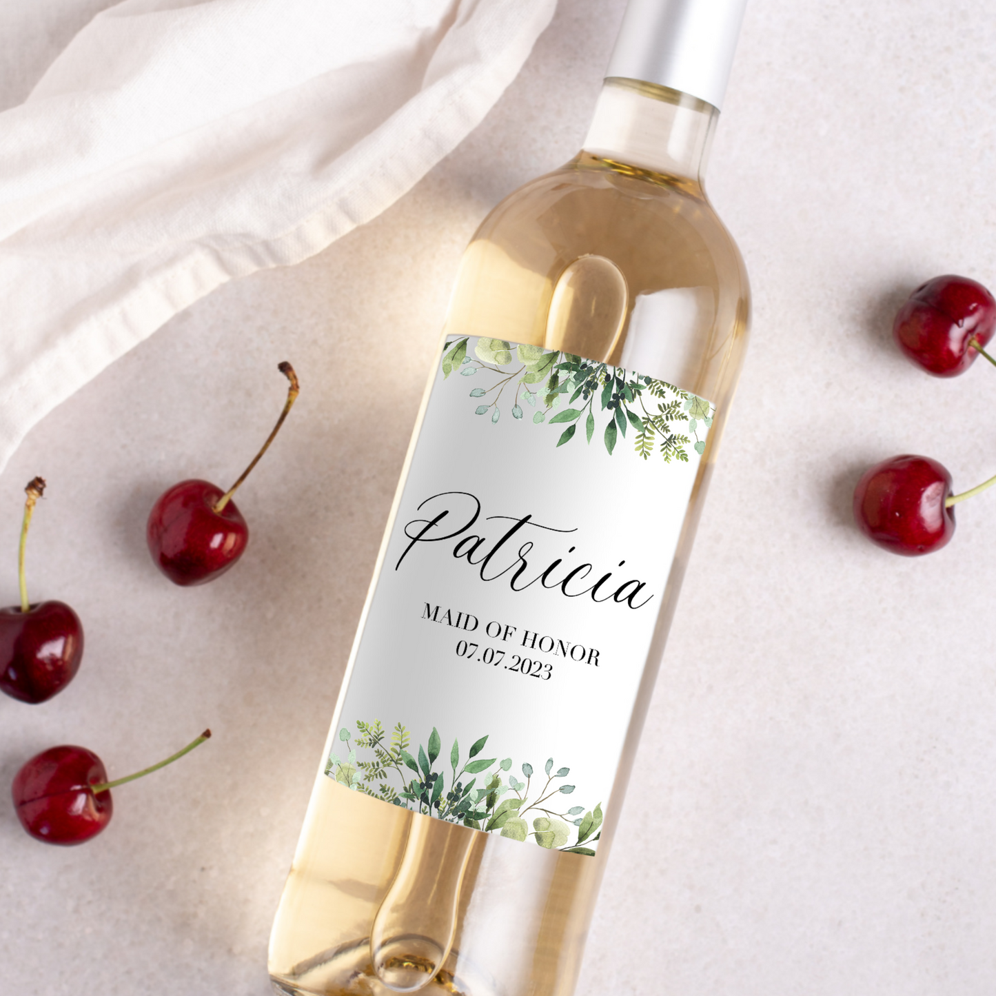 Pairs Well with Birdesmaid Duties Wine Label