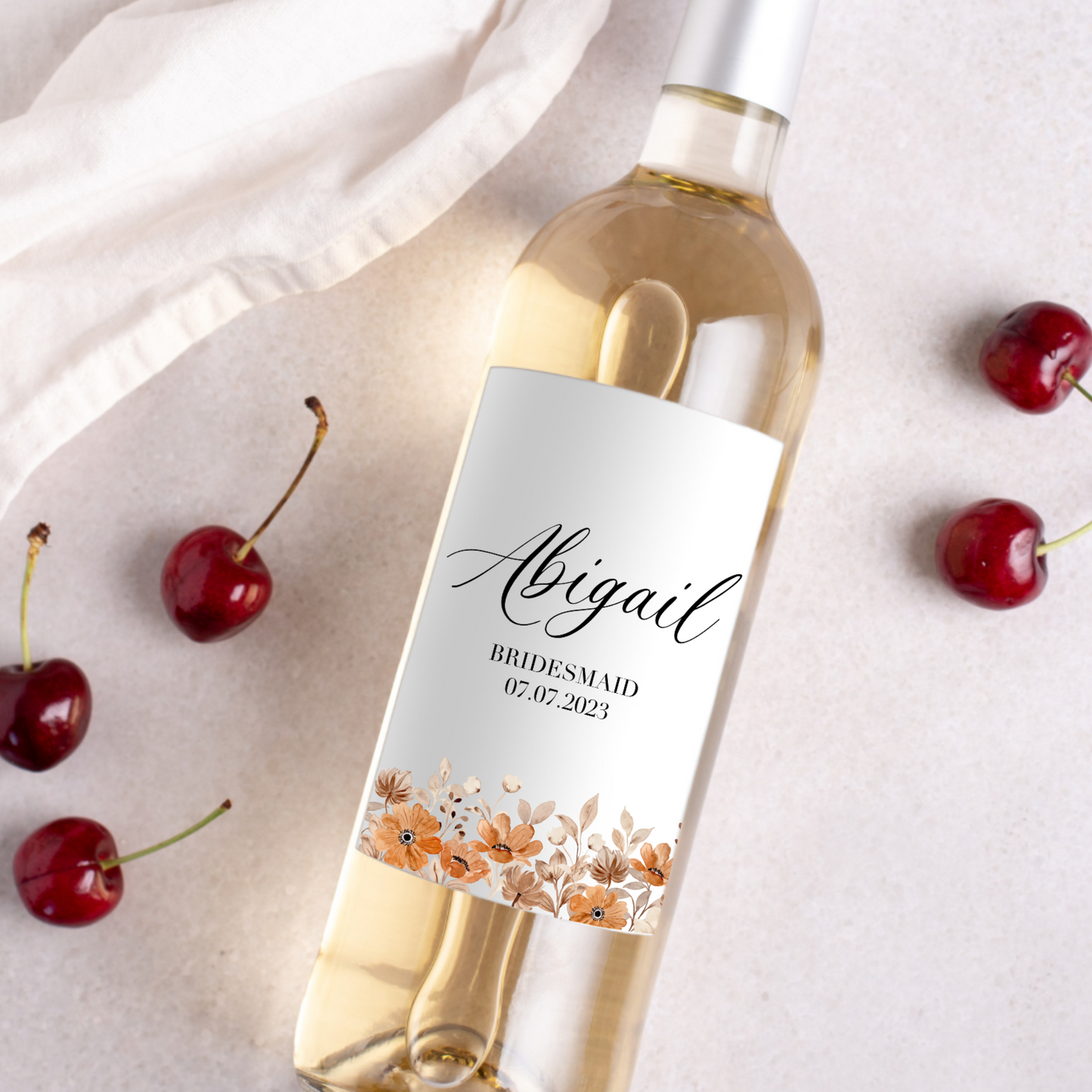 Pairs Well with Birdesmaid Duties Wine Label