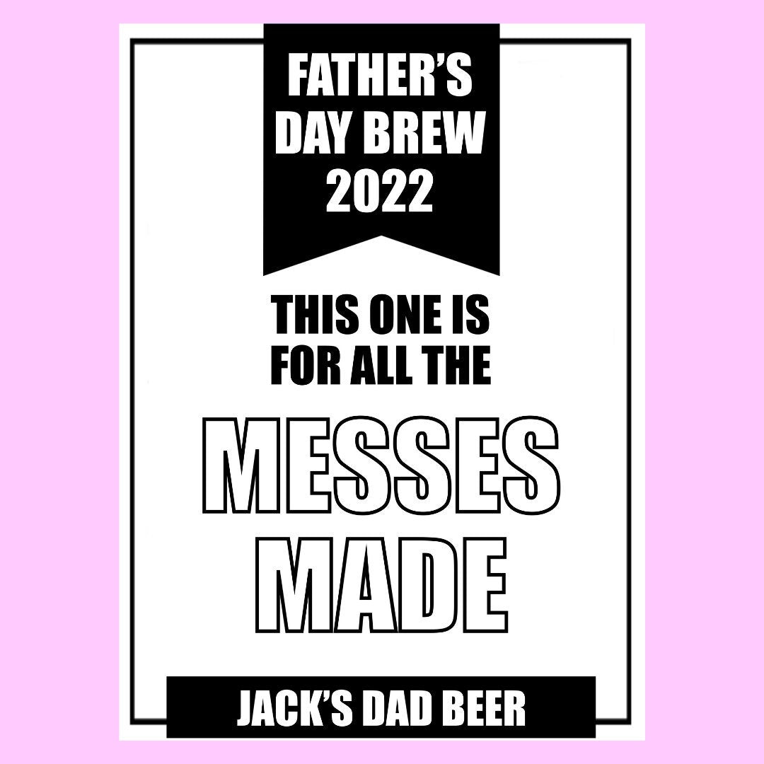 Beer Labels for Dad | Personalized Gift for Fathers Day | Fathers Day Gift | Set of Bottle Stickers | Gift for Dad | Custom Wine Label |