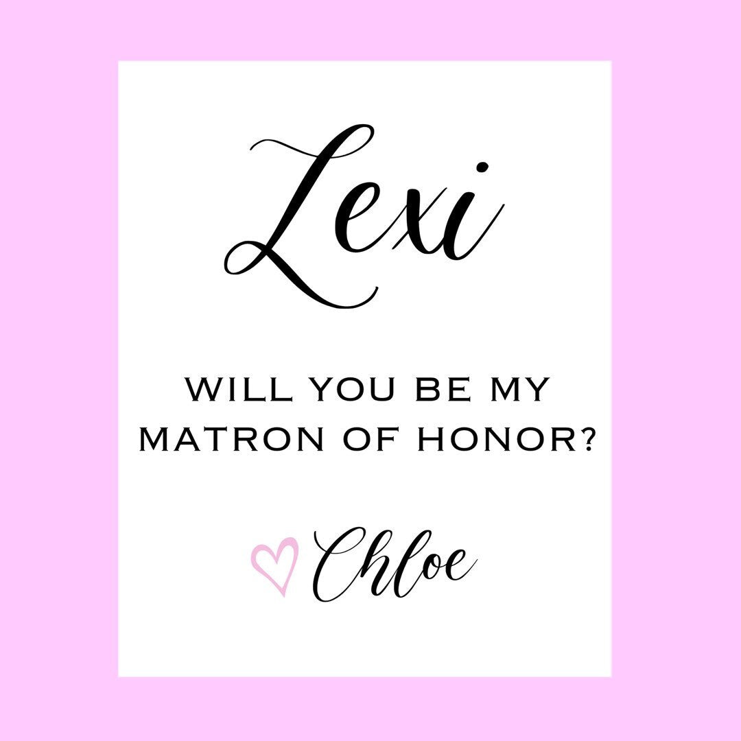 Bridesmaid Proposal Wine Labels | Personalized | Will You Be My Maid of Honor | Bridesmaid Gift | Wedding Party |