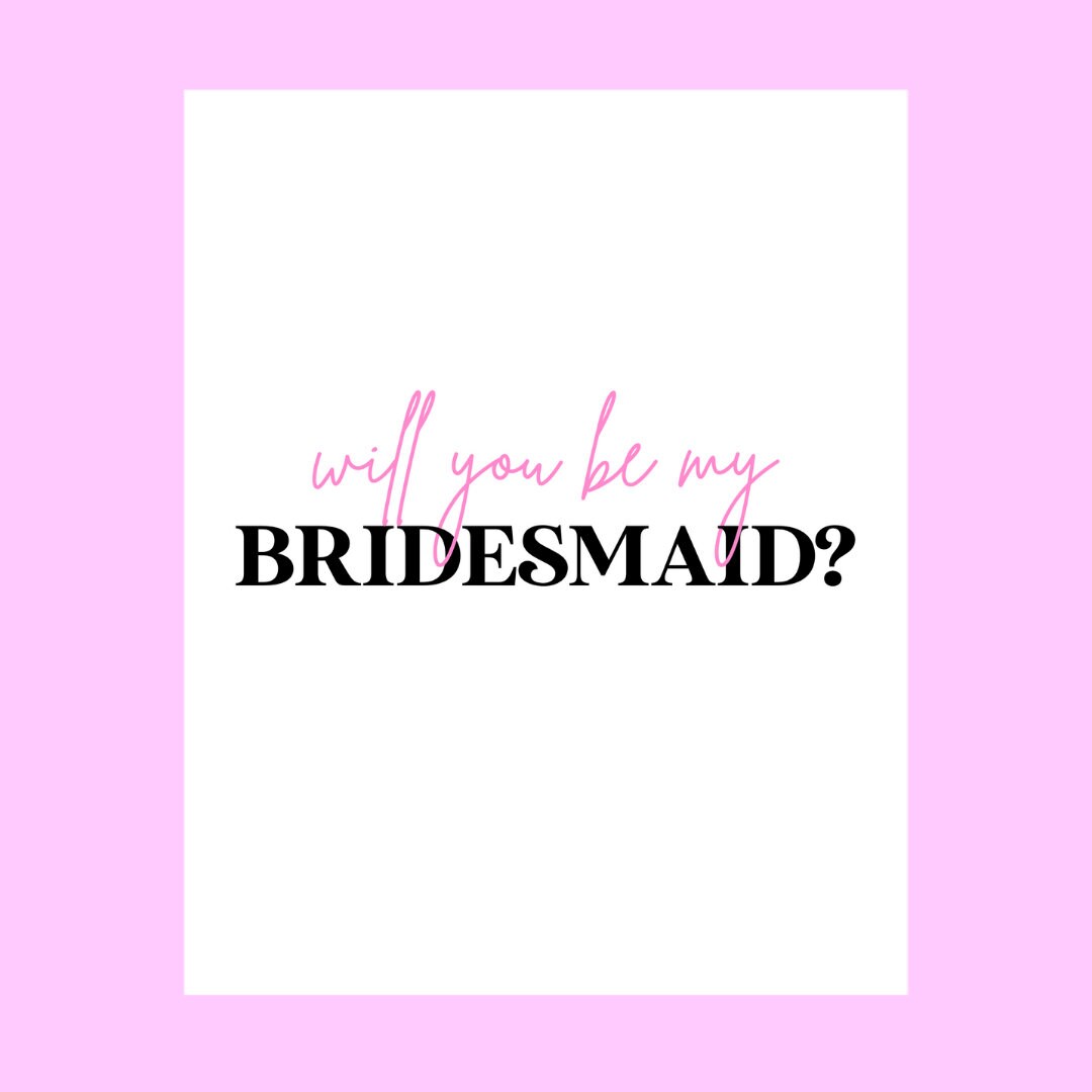 Will You Be My Bridesmaid | Bridesmaid Proposal | Maid of Honor Proposal | Personalized Wedding Wine Labels | Bridesmaid Candle Label Gift |