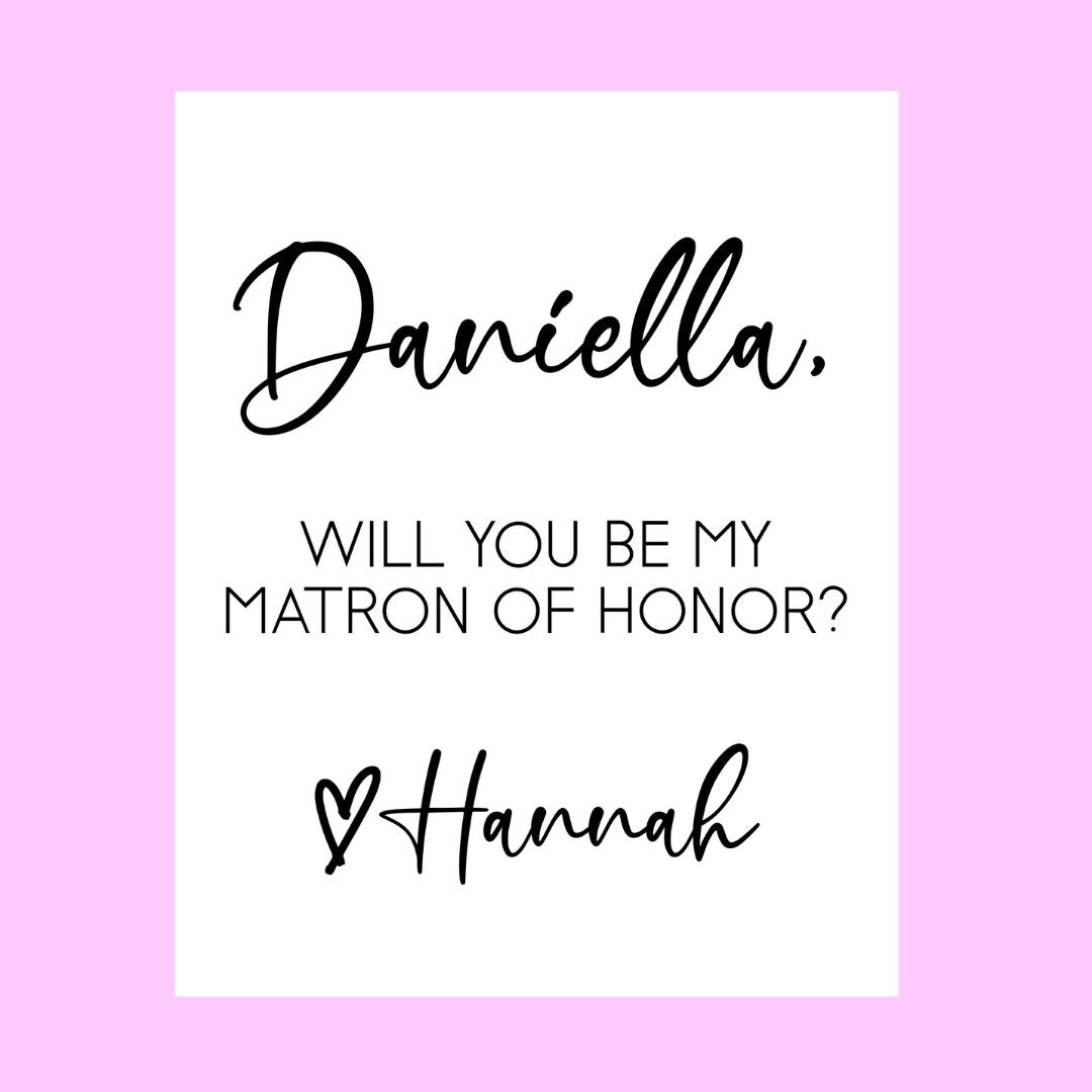Bridesmaid Proposal Wine Labels | Personalized Maid of Honor Gift | Will You Be My Bridesmaid Gift | Wedding Party Gifts |