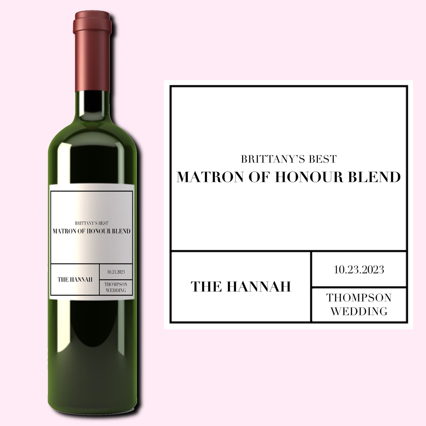 Maid of Honor Blend Proposal | Pairs Well With Maid of Honor Duties | Bridesmaid Proposal | Bridesmaid Duties | Bridesmaid Gift |