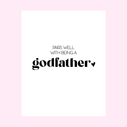 Pairs Well With Becoming A Godfather Wine Labels