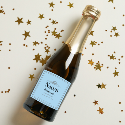 La Marca Processco Bridesmaid Champagne Label