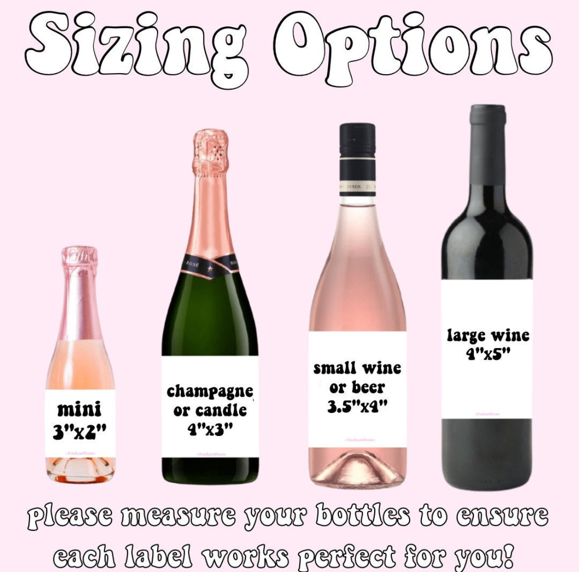 Officiant Gift Wine Label