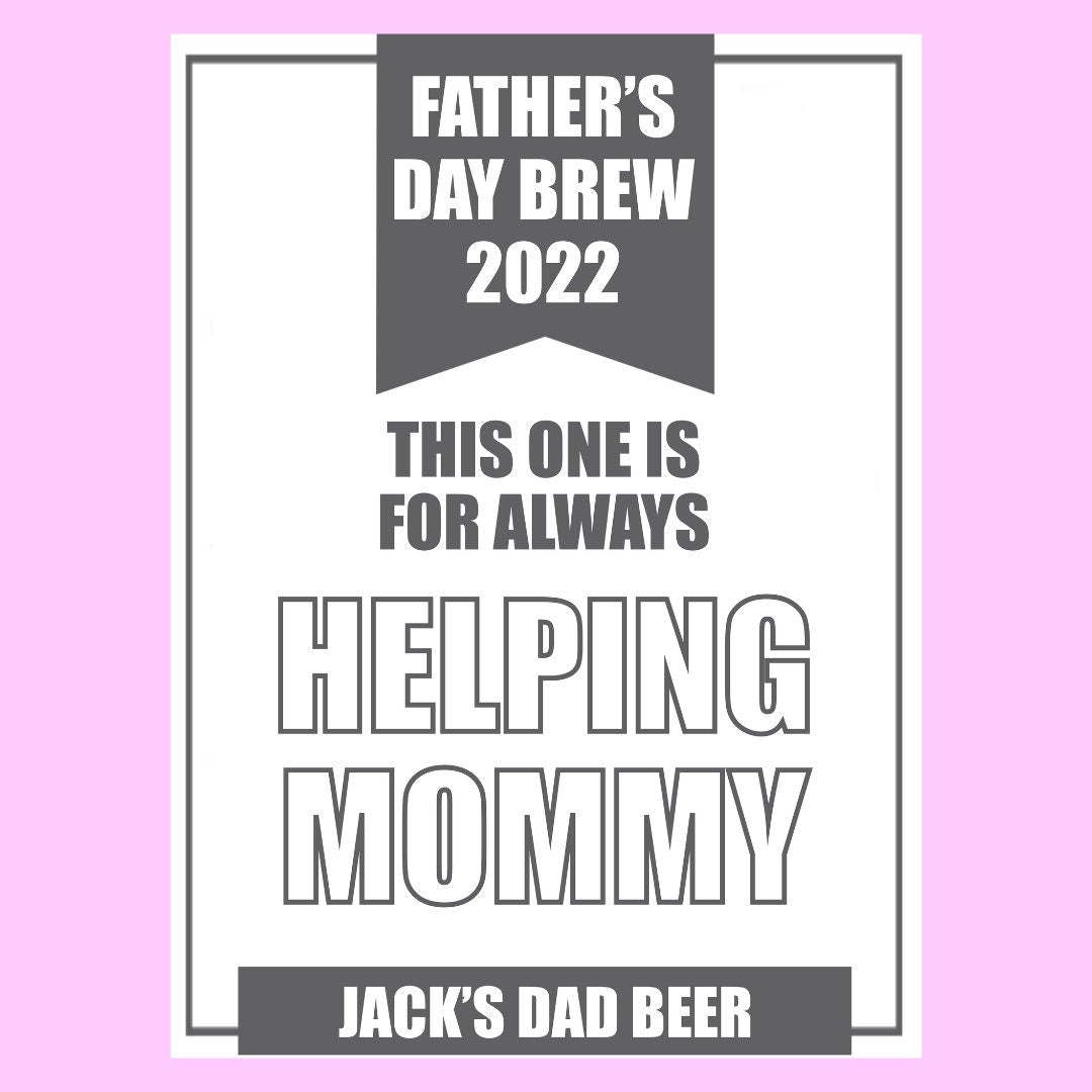 Beer Labels for Dad | Personalized Gift for Fathers Day | Fathers Day Gift | Set of Bottle Stickers | Gift for Dad | Custom Wine Label |