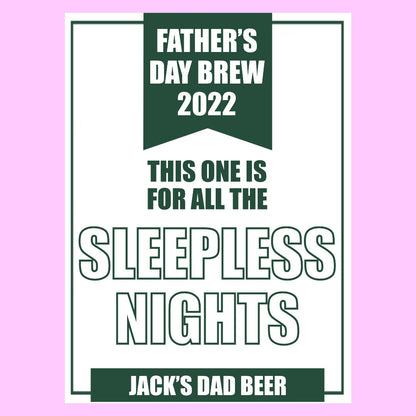 Beer Labels for Dad | Personalized Gift for Fathers Day | Fathers Day Gift | Set of Bottle Stickers | Gift for Dad | Custom Wine Label |