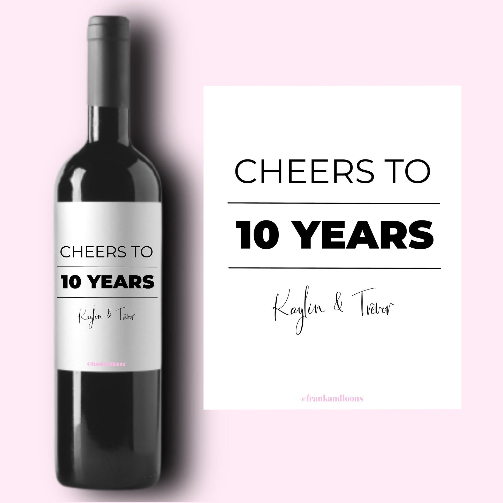 Milestone Wine Labels * First Anniversary * Wedding Gift * Bridal Shower Gift * Engagement Gift * Getting Married Moments * Champagne *