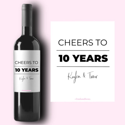 Milestone Wine Labels * First Anniversary * Wedding Gift * Bridal Shower Gift * Engagement Gift * Getting Married Moments * Champagne *