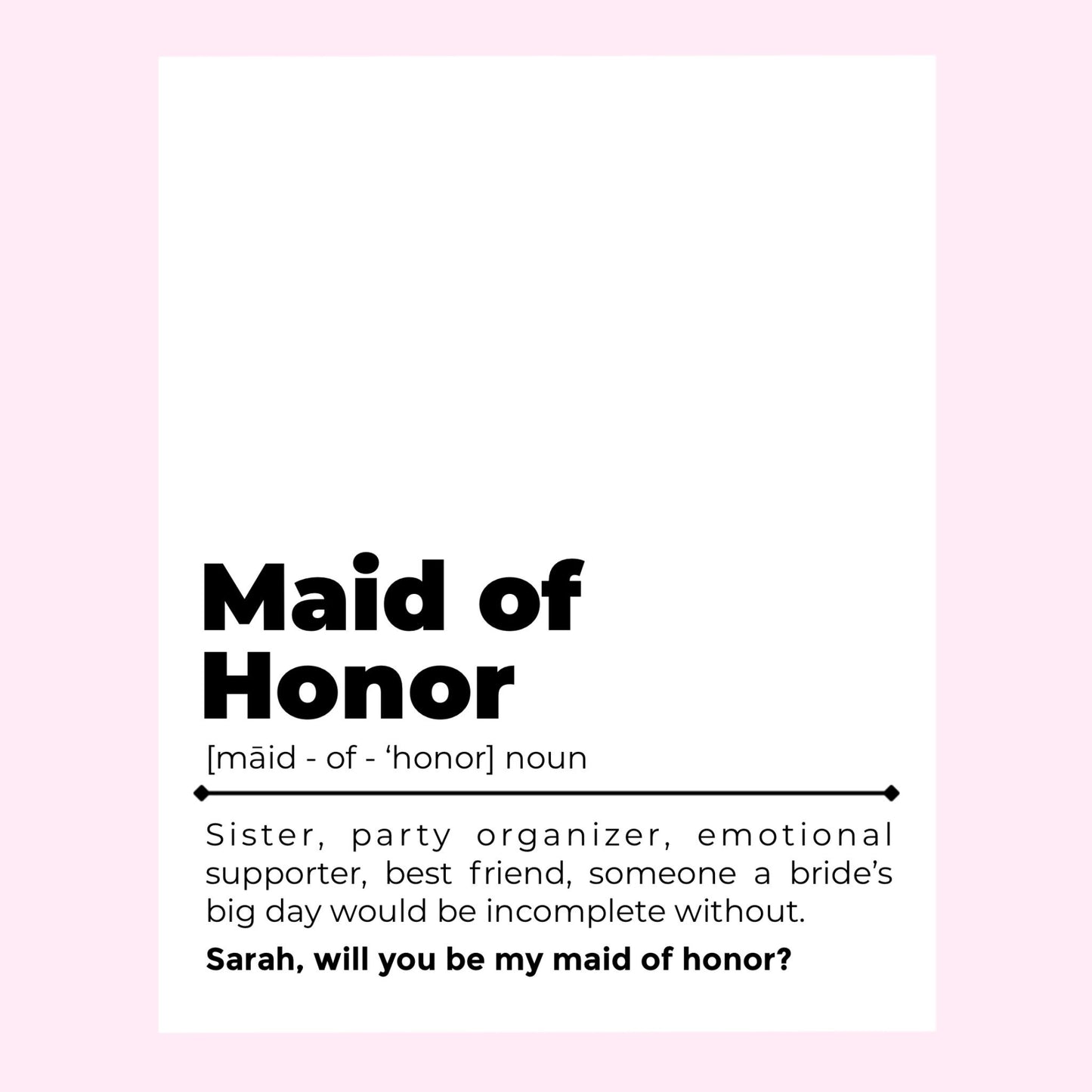 Bridesmaid Proposal Wine Labels | Maid of Honor Proposal | Will You Be My Bridesmaid | Bridesmaid Gift Box | Wedding Party Gifts |