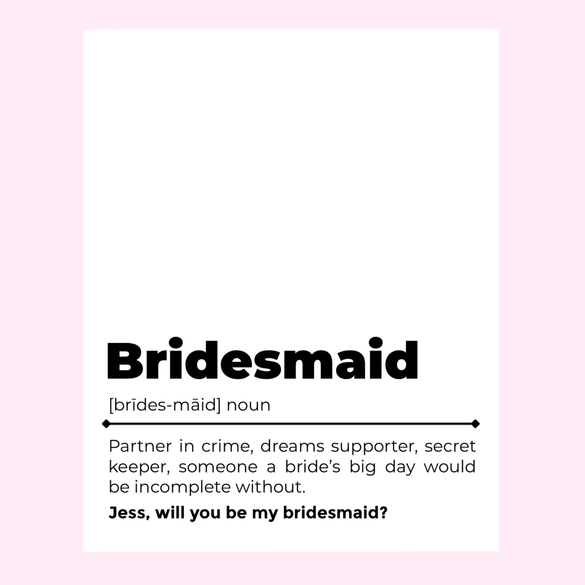 Bridesmaid Proposal Wine Labels | Maid of Honor Proposal | Will You Be My Bridesmaid | Bridesmaid Gift Box | Wedding Party Gifts |